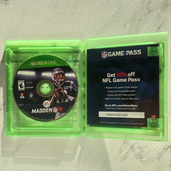 Xbox One Madden NFL 18 EA Sports - Picture 3 of 4